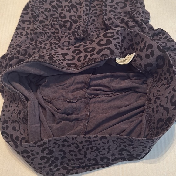 Soma Black Leopard Print Leggings Size M - Picture 9 of 9